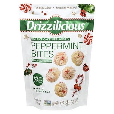 Drizzilicious Mini Rice Cakes, Peppermint 113 g, $5.30/100g