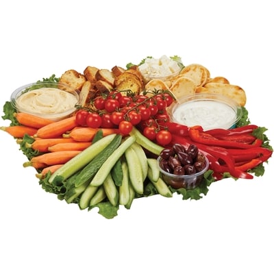 null Mediterranean Medley Platter (Minimum 24 Hours Notice Required) 2.3 kg, $2.17/100g