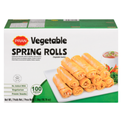 PRAN Vegetable Spring Roll 2.8 kg, $0.52/100g