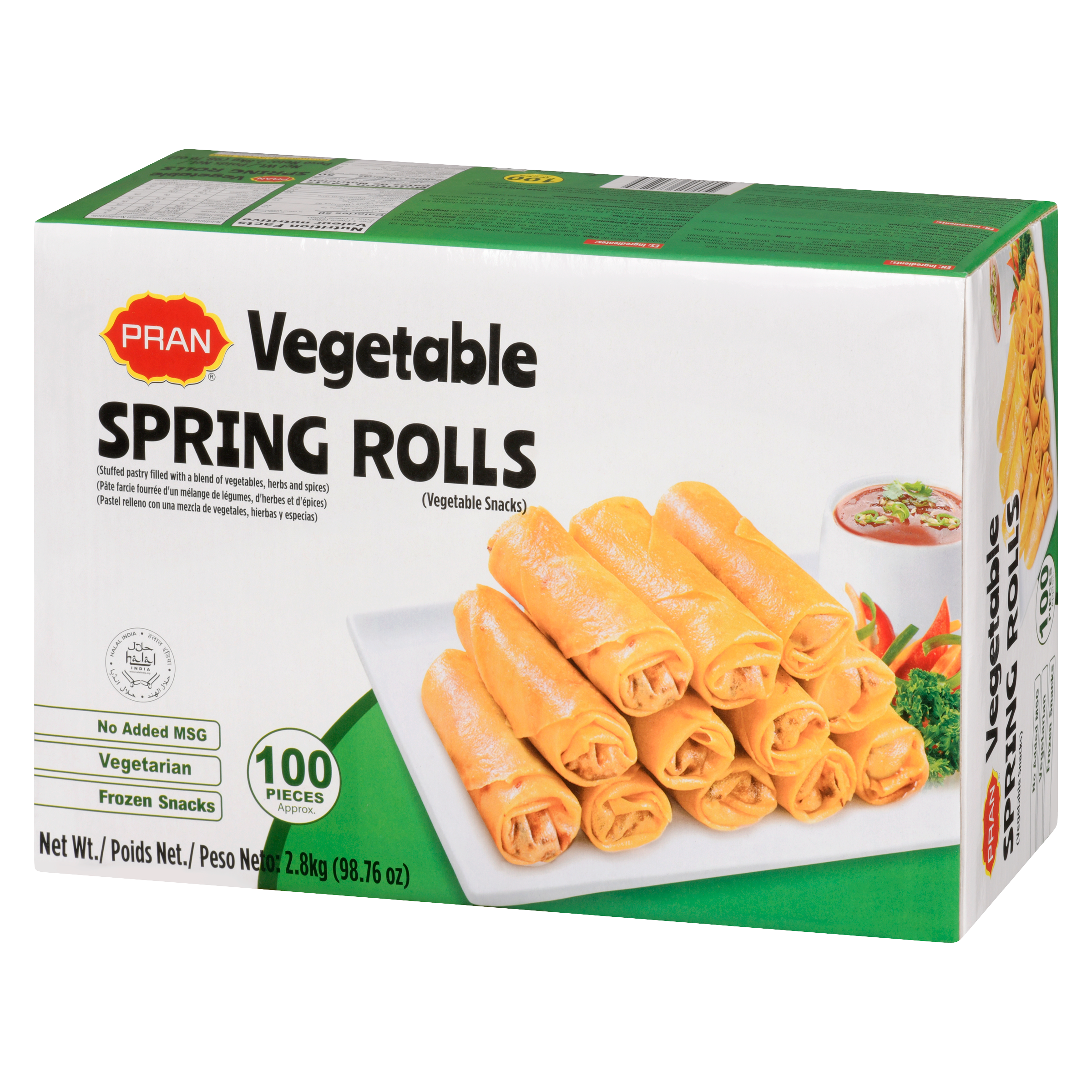 PRAN Vegetable Spring Roll - 2.8 kg | Atlantic Superstore