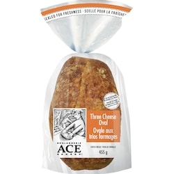 ACE Three Cheese Oval 455 g, $1.32/100g