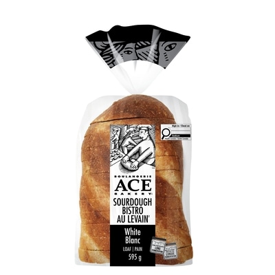 Boulangerie ACE Pain bistro classique blanc 595 g, 0,92 $/100g