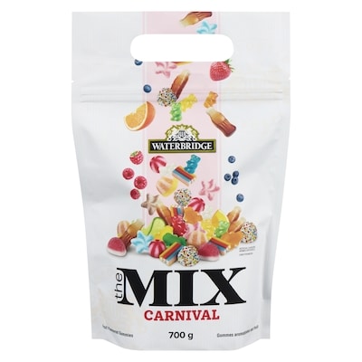 Waterbridge The Mix Fruit Flavoured Gummies Carnival 700 g, $1.57/100g