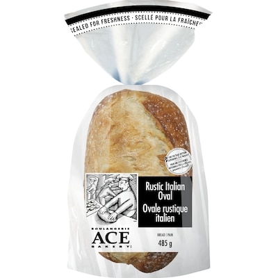 Boulangerie ACE Ovale rustique italien 485 g, 1,24 $/100g
