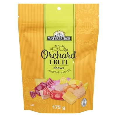 Waterbridge Candy Orchard Fruit Chews Assorted 175 g, $1.71/100g