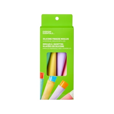 Everyday Essentials Silicone Freezie Moulds 4 Pack 1 ea, $5.00/1ea