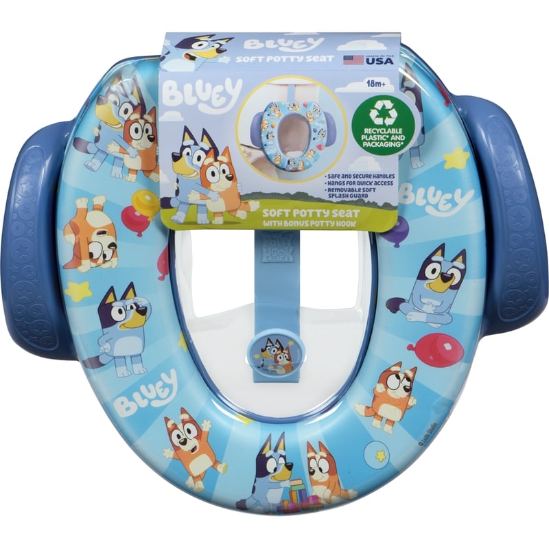 Soft Potty Seat With Bonus Potty Hook 18m+