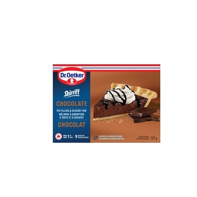 Dr Oetker Shirriff Chocolate Pie Filling & Dessert Mix 137 g, $2.40/100g