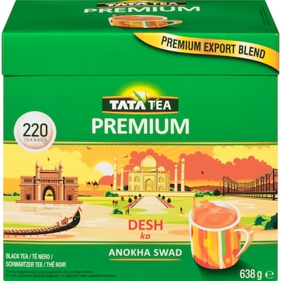 Tata Premium Black Tea Desh Ka Anokha Swad 638 g, $1.57/100g