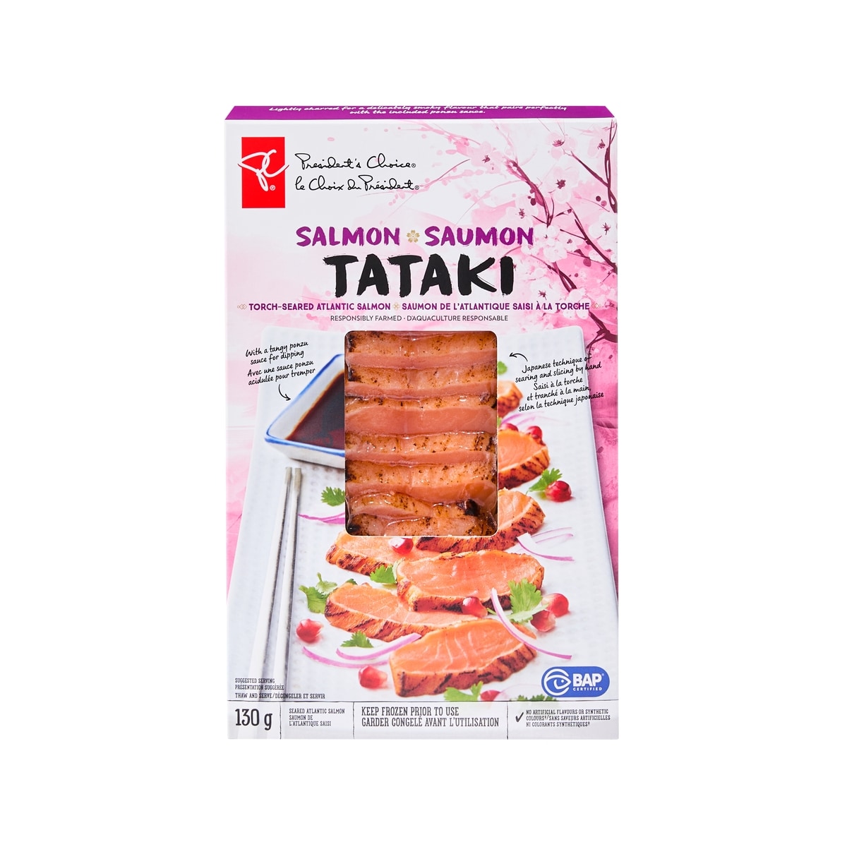 President's Choice Salmon Tataki