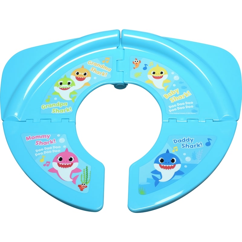 Pinkfong Baby Shark Folding Travel Potty Seat 18m+