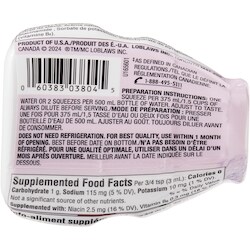 le Choix du Prsident Aromatisant liquide pour l'eau  saveur de cerise,  avec niacine et vitamine B pour le mtabolisme nergtique - 48 ml | Maxi