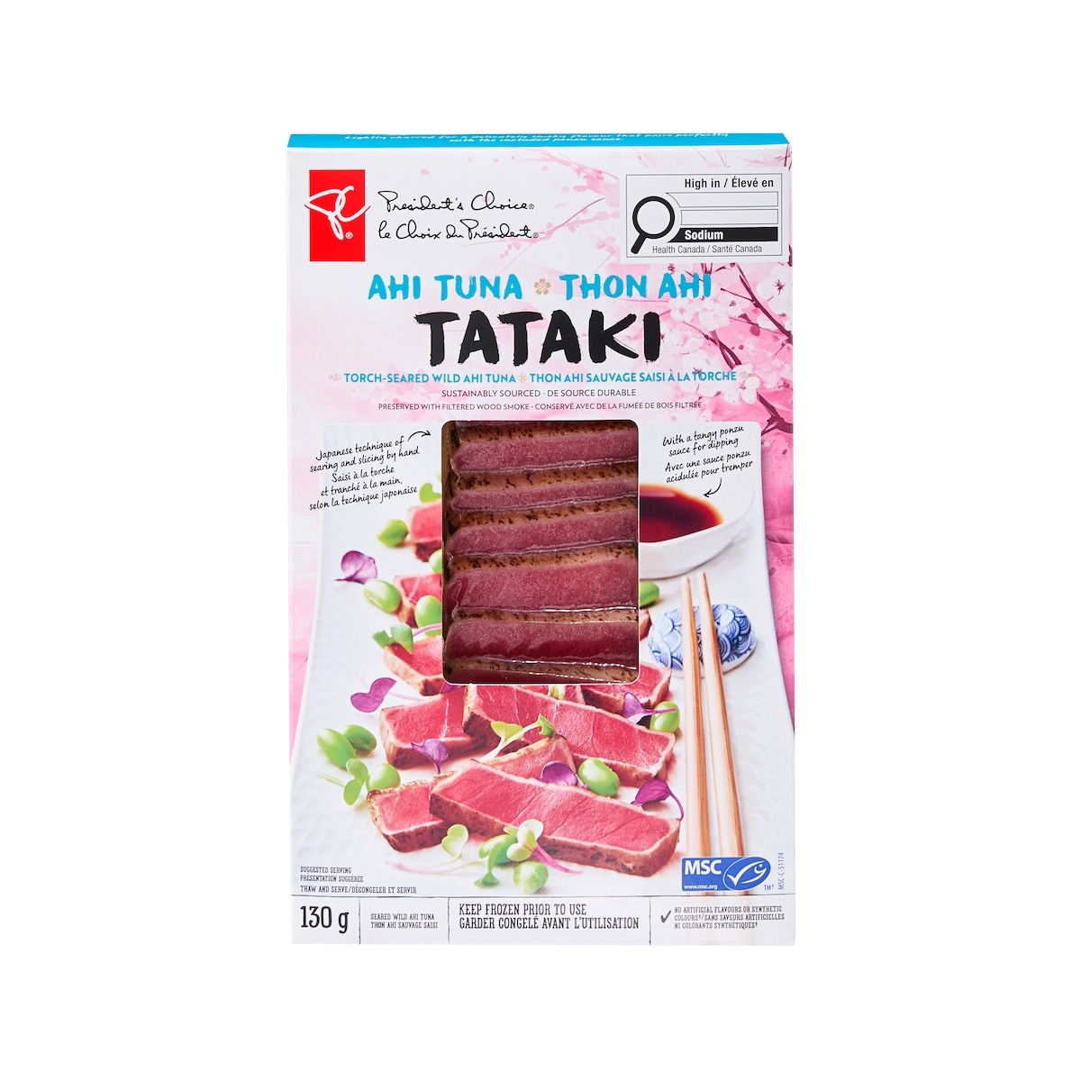 President's Choice Ahi Tuna Tataki