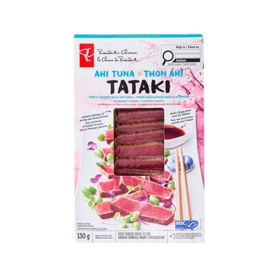 President's Choice Ahi Tuna Tataki 130 g, $11.06/100g