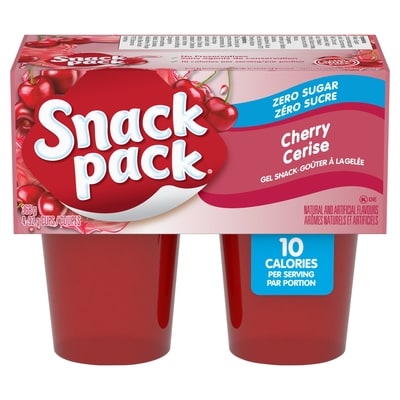 Snackpack Juicy Gels Gel Snack Reduced Sugar Cherry 368 g, $0.68/100g
