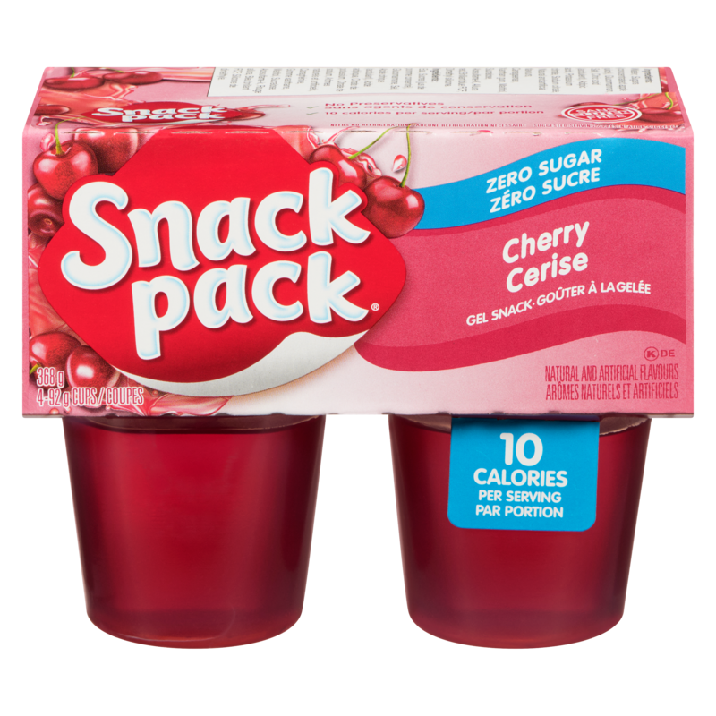 Snackpack Juicy Gels Gel Snack Reduced Sugar Cherry - 368 g