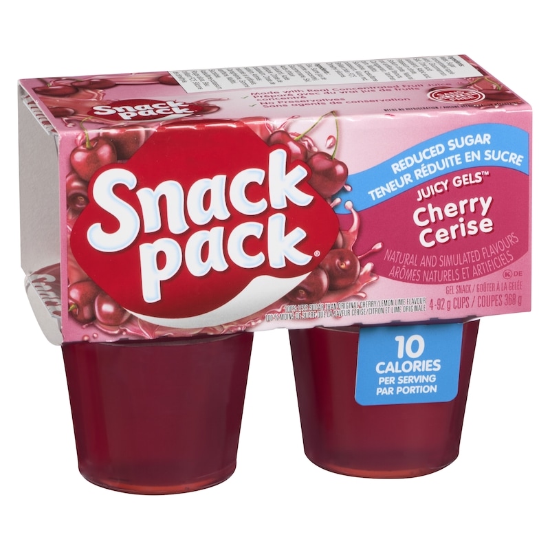 Juicy Gels Gel Snack Reduced Sugar Cherry