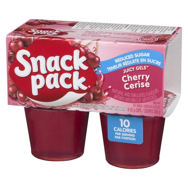 Juicy Gels Gel Snack Reduced Sugar Cherry