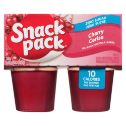 Snackpack Juicy Gels Gel Snack Reduced Sugar Cherry - 368 g