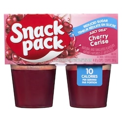 Snackpack Juicy Gels Gel Snack Reduced Sugar Cherry - 368 g | No