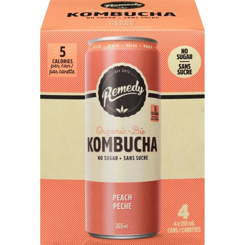 Kombucha Organic Peach