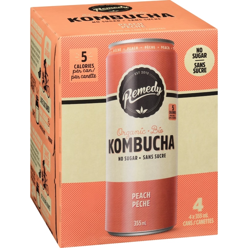 Kombucha Organic Peach