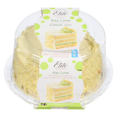 Elite Sweets Key Lime Cake 6-inch 700 g, $1.86/100g