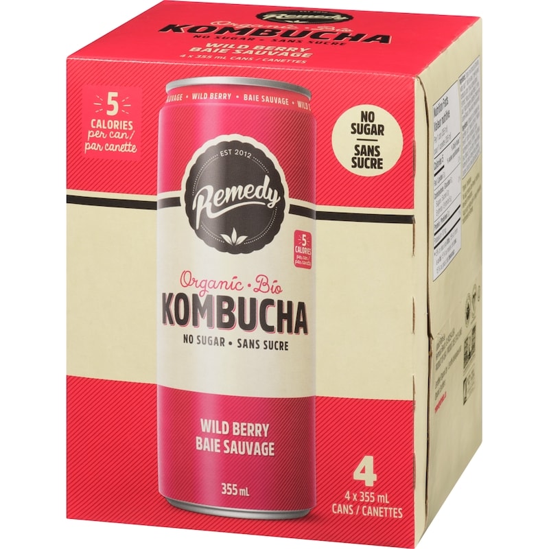 Kombucha Organic Wild Berry