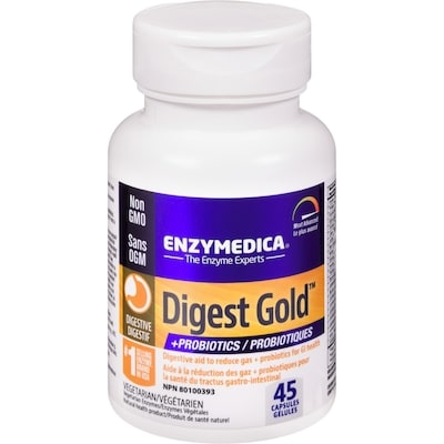 Enzymedica Digest Gold +Probiotics 45 ea, $1.03/1ea
