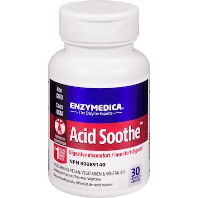 Enzymedica Acid Soothe 30 ea, $0.50/1ea