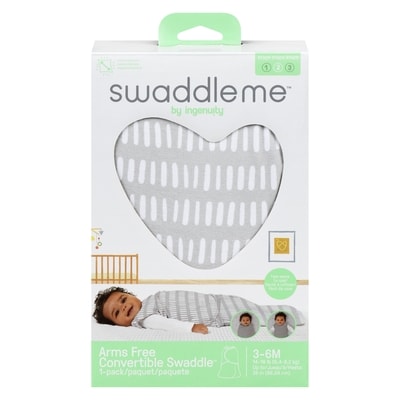 SWADDLEME Arms Free Convertible Swaddle 3-6m 1 ea, $34.99/1ea