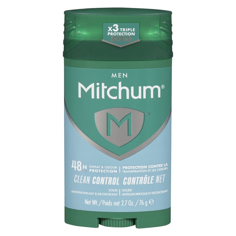 Antiperspirant & Deodorant Invisible Solid Men Clean Control