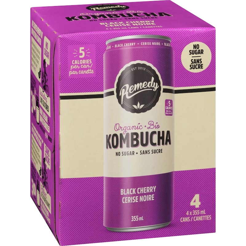 Kombucha Organic Black Cherry