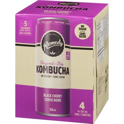 Kombucha Organic Black Cherry
