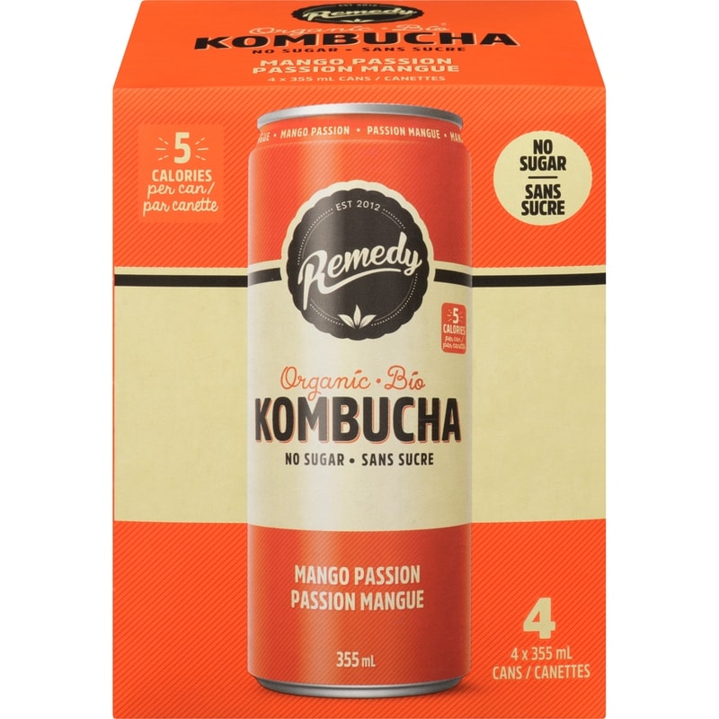 Kombucha Organic Mango Passion