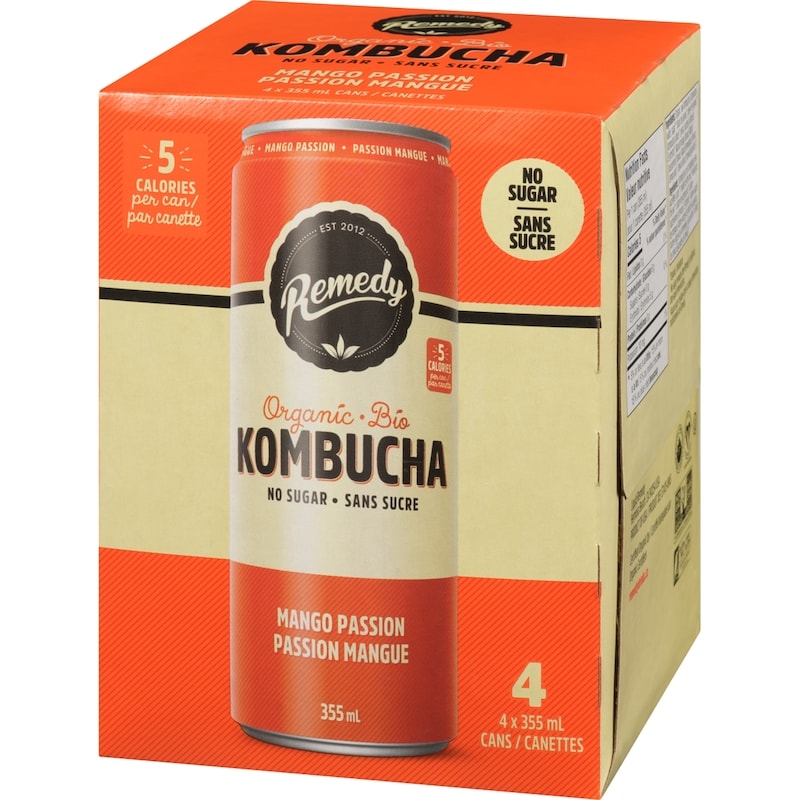 Kombucha Organic Mango Passion