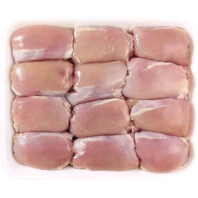 null Boneless Skinless Chicken Thighs, Club Pack $22.69/1kg $10.29/1lb