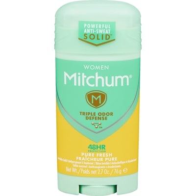 Mitchum Women Invisible Solid Antiperspirant & Deodorant Pure Fresh 76 g, $11.17/100g