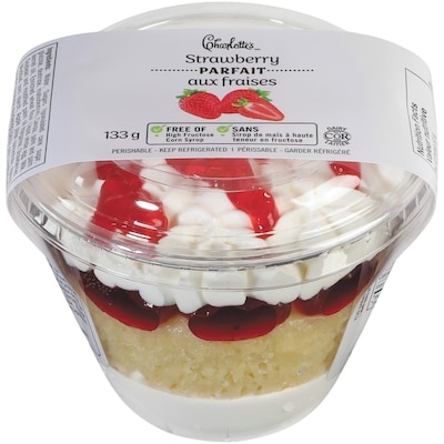 Charlotte's Mini Strawberry Parfait  133 g, $2.63/100g