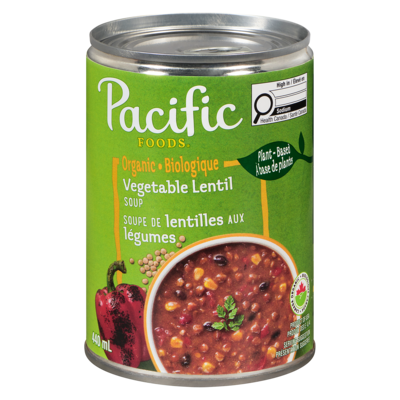 Pacific Foods Organic Vegetable Lentil Soup 440 ml, $1.25/100ml