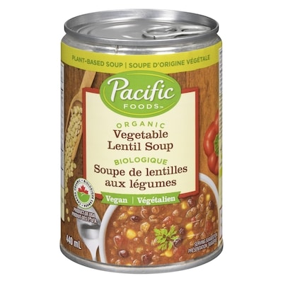 Pacific Foods Organic Vegetable Lentil Soup 440 ml, $1.13/100ml