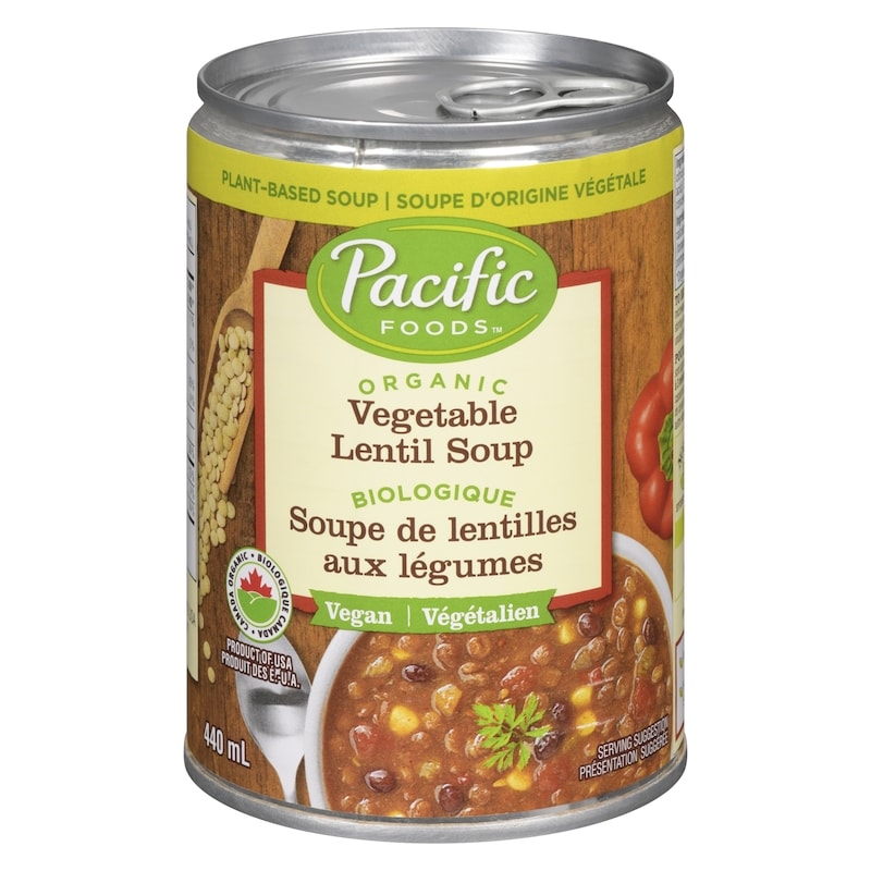 Organic Vegetable Lentil Soup