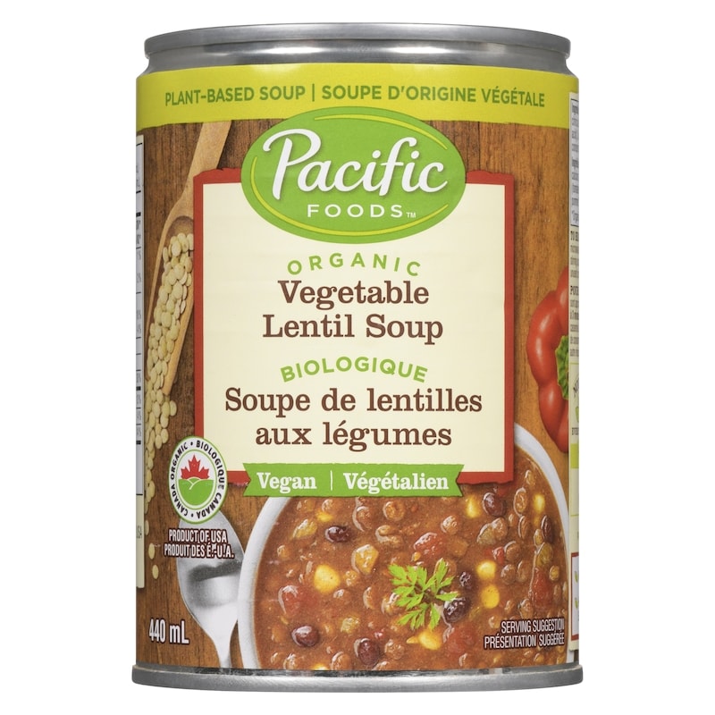 Organic Vegetable Lentil Soup