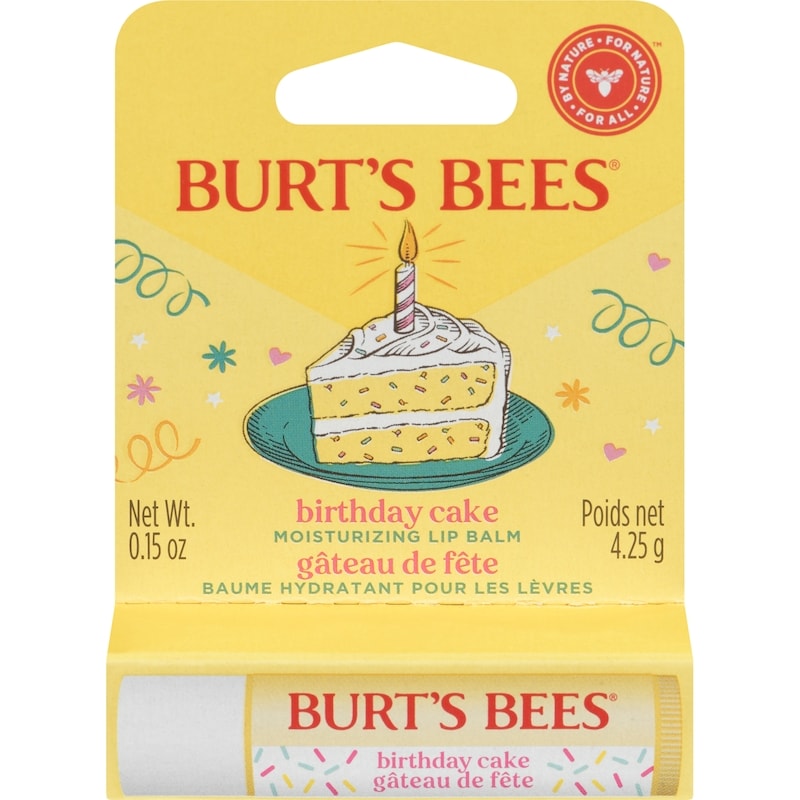 Moisturizing Lip Balm Birthday Cake