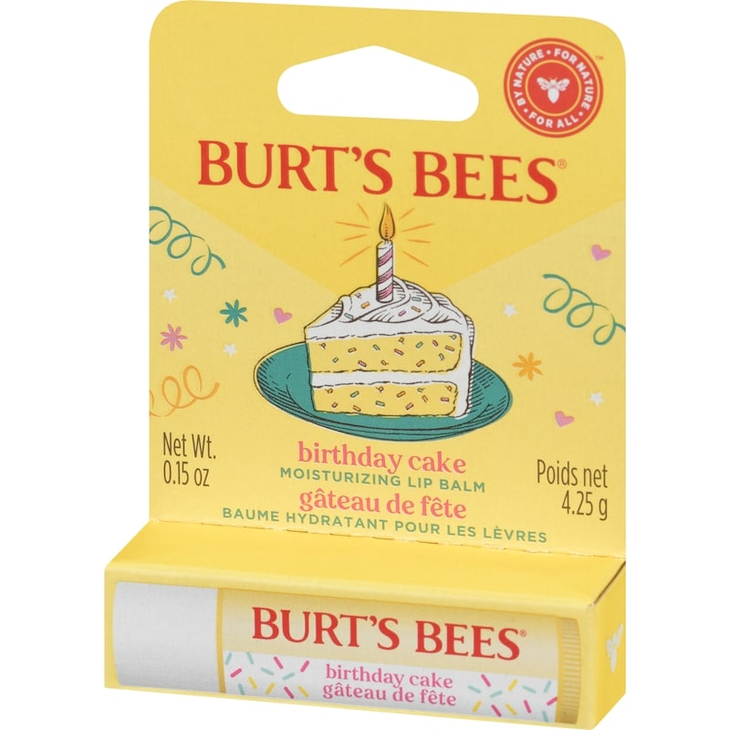 Moisturizing Lip Balm Birthday Cake