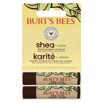 Burt's Bees Moisturizing Lip Balm Shea + Aloe 4.25 g, $269.65/100g
