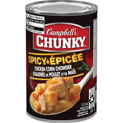 Campbell's Chunky Chicken Corn Chowder Spicy 515 ml, $0.44/100ml