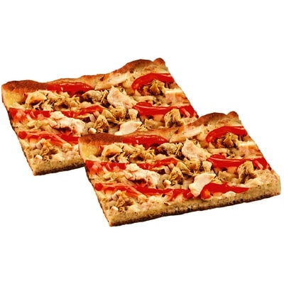 null Chicken Pesto & Artichoke Pizza 323 g, $3.09/100g