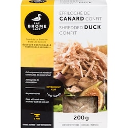 Brome Lake Shredded Duck Confit 200 g, $5.50/100g