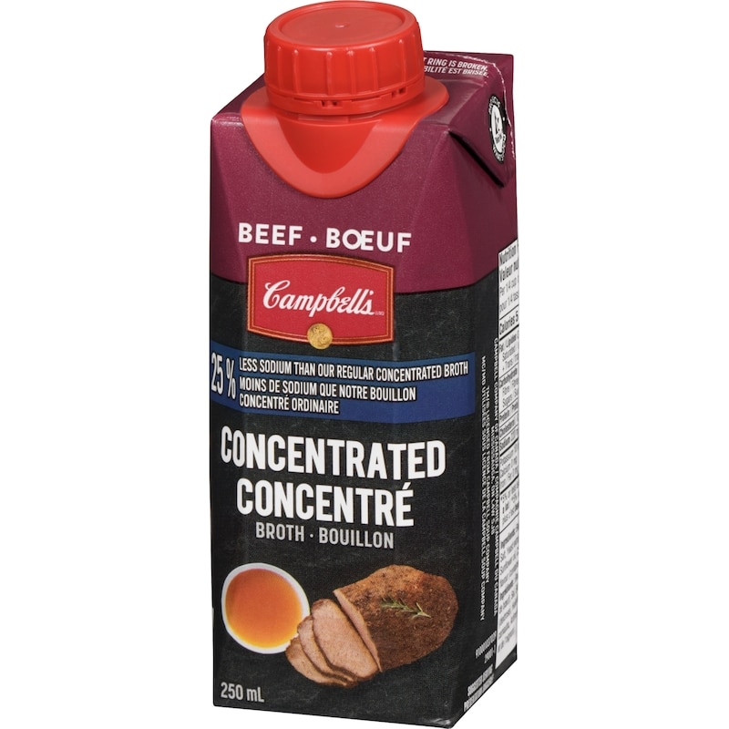 Concentrated Broth Beef, Less Salt